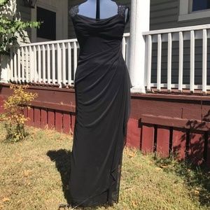 Xscape Black formal gown